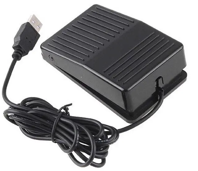 Alt view image 5 of 8 - USB Foot Switch Singal Pedal Footswitch Game Control Action HID for Keyboard Mouse PC Laptop