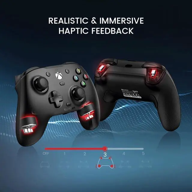 Alt view image 12 of 14 - G7 HE Wired Xbox Controller, Officially licensed Controller for Xbox Series X|S, Xbox One, Windows 10|11, PC, Video Game Controller with Hall Effect Sticks (Black)
