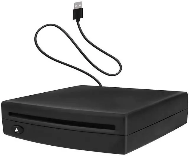 Alt view image 8 of 14 - External USB Car Universal CD Player,Vehicle CD Player for Car via USB Radio Connection Portable CD Player for Car Android Navigation with USB Port-Plug and Play