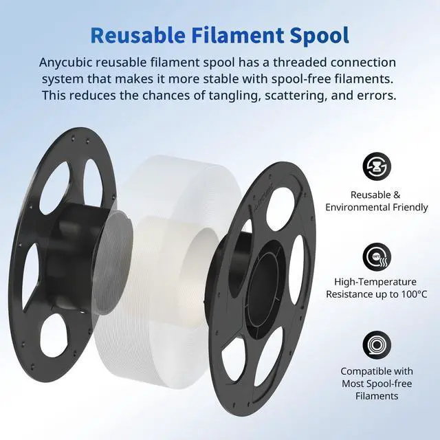 Alt view image 14 of 14 - PLA 3D Printer Filament, 3D Printing PLA Filament 1.75mm Dimensional Accuracy +/- 0.02mm, 1KG Spool (2.2 lbs), Texture Grey