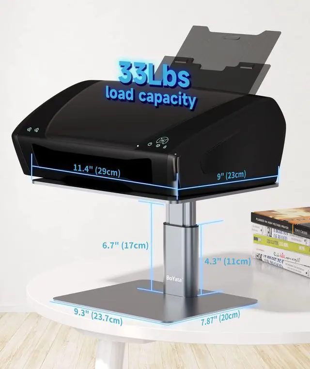 Alt view image 12 of 14 - Monitor Stand, Adjustable Monitor Riser Metal Computer Stand Compatible with TV, PC, Laptop, Computer, iMac, and All Screen Display-Space Grey