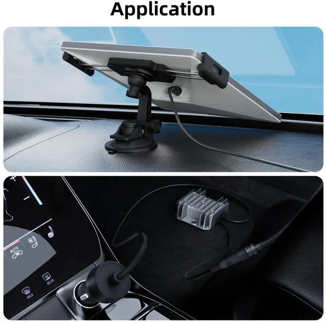 Alt view image 12 of 12 - Starlink Mini Cable Car Adapter with Step Up Converter, 12V Power Cable with Cigarette Lighter Plug, 10-28V to 30V 3.5A Conversion Kit for Truck RV No Worry About Voltage Drop or Rise