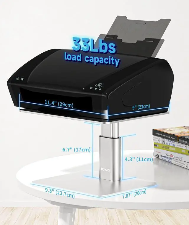 Alt view image 12 of 14 - Monitor Riser Stand, Adjustable Height Metal Desktop Stand Storage Organizer Compatible with TV, PC, Laptop, Computer, iMac, and All Screen Display-Silver
