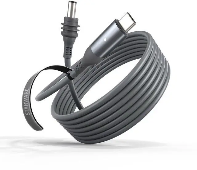 Alt view image 8 of 14 - Starlink Mini Cable 10FT, 100W Input Waterproof USB C to DC Power Cable with LED Light for Starlink Mini Accessories and 100W+ PD Source, Type C to DC Cord for Travel Camping RV