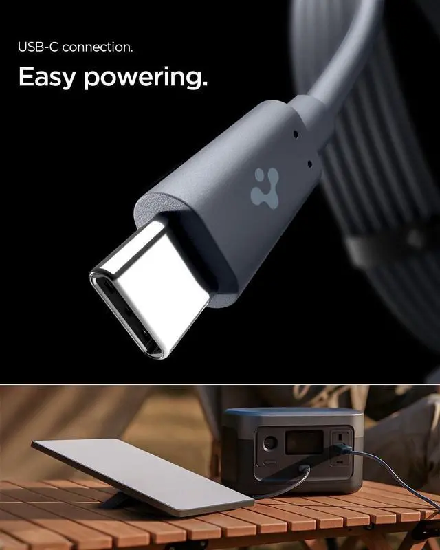 Alt view image 11 of 14 - for Starlink Mini Cable 10FT/3M, USB C to DC Power Cable Designed for Starlink Mini, Durable Waterproof Power Cable Accessories with Pin Plug - Gray