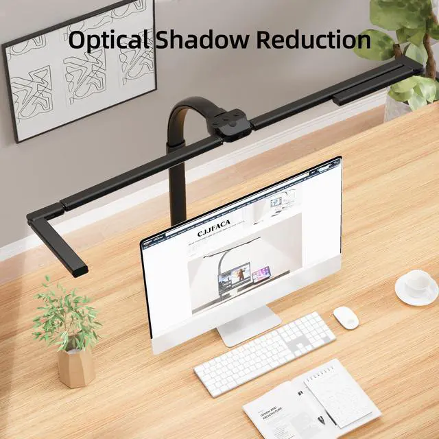 Alt view image 11 of 12 - desk lamp for home officeArchitect Led Desk Lamp with 25 Lighting Modes Adjustable Flexible Gooseneck, 24W Ultra Bright Task Lamp with Atmosphere LightingBlack Desktop)
