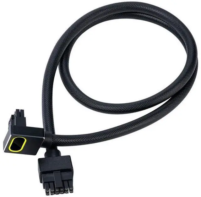 Alt view image 8 of 14 - Hydra-16PIN 12VHPWR Modular Cable, 90 Degree Adapter, 12+4-Pin (16-Pin) 12HVPWR to 12HVPWR, Male to Male for All RTX 40 and 50 Series 4080 4090 5080 (NOT 5090) PC GPU Power Cord (A Type, Black)