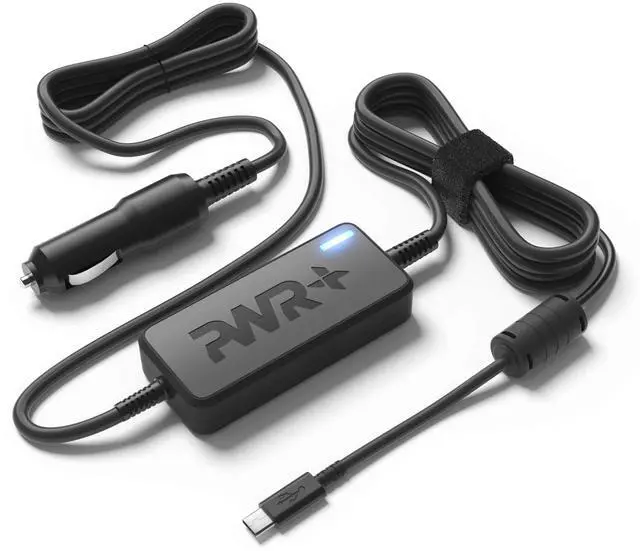 Alt view image 11 of 14 - USB-C CAR Charger for Dell Latitude 5420 3520 5520 5510 7320 7520 7410 7420 9520 9510 Chromebook 3100 XPS 9370 9570 Pro 14 16 Plus Laptop DC Adapter 90W 65W 45W - UL Safety Long Power Cord Fast Charge