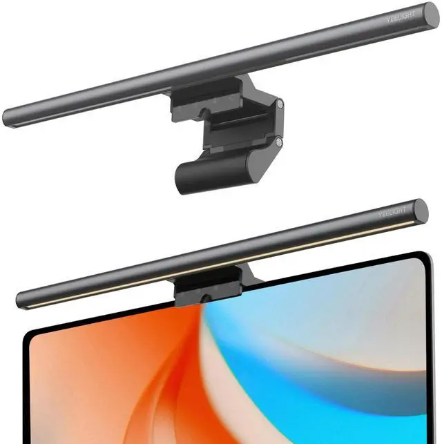 Alt view image 8 of 14 - Monitor Light Bar, Computer Monitor Lamp, 250LM No Glare Eye-Care LED Screen Bar, Touch Control USB Reading Desk Lamp for Home Office Work, Stepless Dimming Adjustable Color Temperature