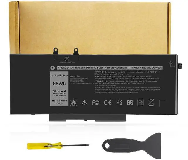 Alt view image 14 of 14 - 3HWPP Laptop Battery Replacement for Dell Latitude 5401 5410 5411 5501 5510 5511 Precision 3541 3551 inspiron 7706 2-in-1 inspiron 17 7500/7506 2-in-1 03HWPP 10X1J N2NLL 1VY7F 3YNXM 451-BCMN
