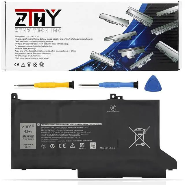 Alt view image 8 of 14 - 42Wh DJ1J0 Battery Replacement for Dell Latitude 12 7280 7290 E7280 E7290 13 7380 7390 E7380 E7390 14 7480 7490 E7480 E7490 Series Laptop P28S P28S001 451-BBZL C27RW PGFX4 ONFOH K8X0T 11.4V 3Cell