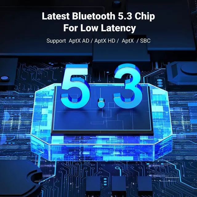Alt view image 12 of 14 - Bluetooth 5.3 Adapter for PS4 PS5 USB Audio Transmitter APTX Connecting Bluetooth Headphones to PS5, PS4, Switch, PC, Wireless Audio Adapter (Plug & Play)