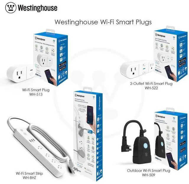 Alt view image 13 of 14 - 94012 WH-320 Wi-Fi Smart Power Strip, Compatible with Alexa, Google Home & IFTT, No Hub Required, White