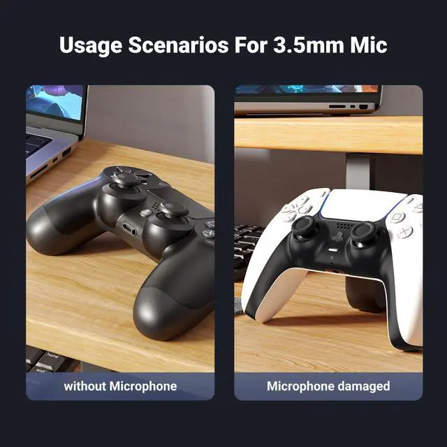 Alt view image 13 of 14 - Bluetooth 5.3 Adapter for PS4 PS5 USB Audio Transmitter APTX Connecting Bluetooth Headphones to PS5, PS4, Switch, PC, Wireless Audio Adapter (Plug & Play)