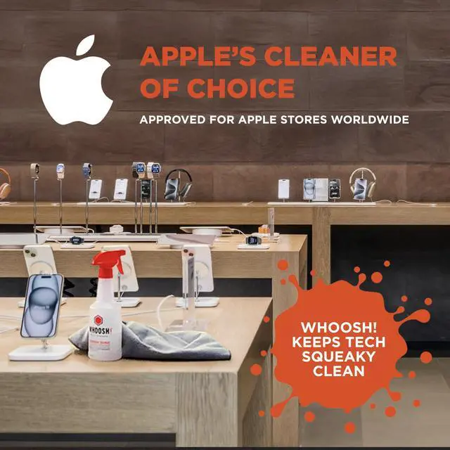 Alt view image 12 of 14 - Pro 16.9 fl oz Refillable TV Screen Cleaner & Microfiber Cloth - Streak-Free Cleaner for Flat Screens, OLED, LCD, Smart TV, Monitors - Non-Toxic, Odorless - Electronics Cleaning Kit