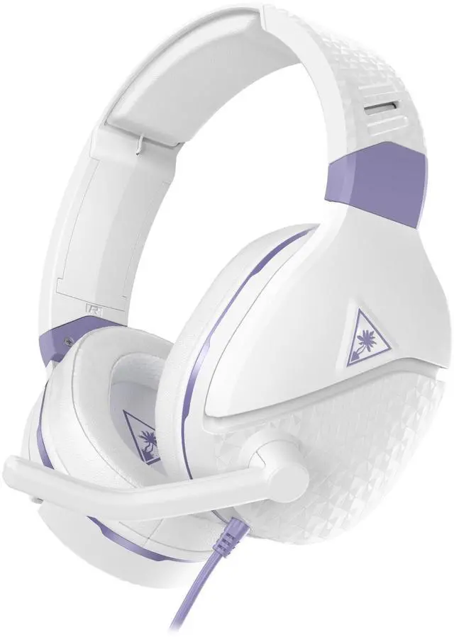Alt view image 8 of 14 - Gaming Headset - Xbox Series X, Xbox Series S, Xbox One, PS5, PS4, PlayStation, PC, Mobile with 3.5mm - Flip-Up Mic, 40mm Speakers, PC Splitter, White