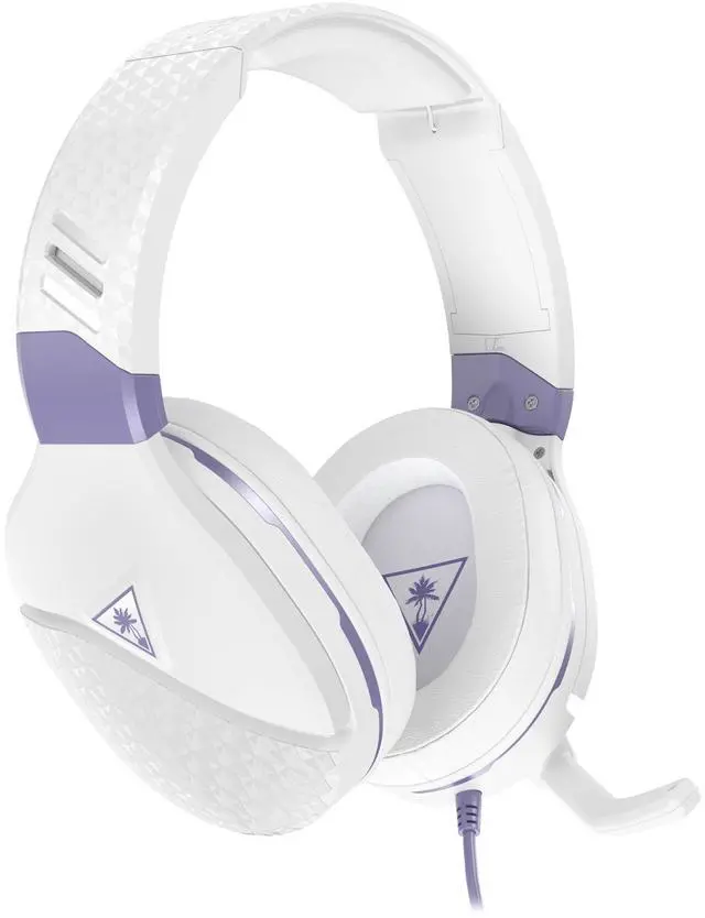 Alt view image 14 of 14 - Gaming Headset - Xbox Series X, Xbox Series S, Xbox One, PS5, PS4, PlayStation, PC, Mobile with 3.5mm - Flip-Up Mic, 40mm Speakers, PC Splitter, White