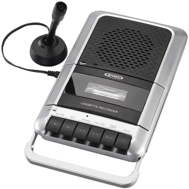 Alt view image 8 of 14 - Cassette Player/Recorder