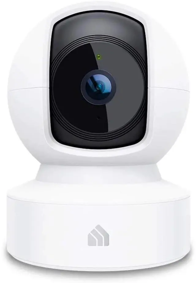 Alt view image 4 of 6 - Kasa 1080p Indoor Pan/Tilt Wired Security Camera - Works as a Baby & Pet Monitor, Motion Detection & Tracking, 2-Way Audio, Night Vision, Subscription-Free Local Storage or Optional Cloud, EC70