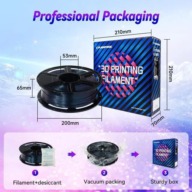 Alt view image 13 of 14 - 3D Printer Filament Chameleon PLA Color Shift Filament 1.75mm, Changes Color with Light and Angles, 1KG Spool (2.2lbs), Dimensional Accuracy +/- 0.02mm for FDM 3D Printers (Burnt Titanium)