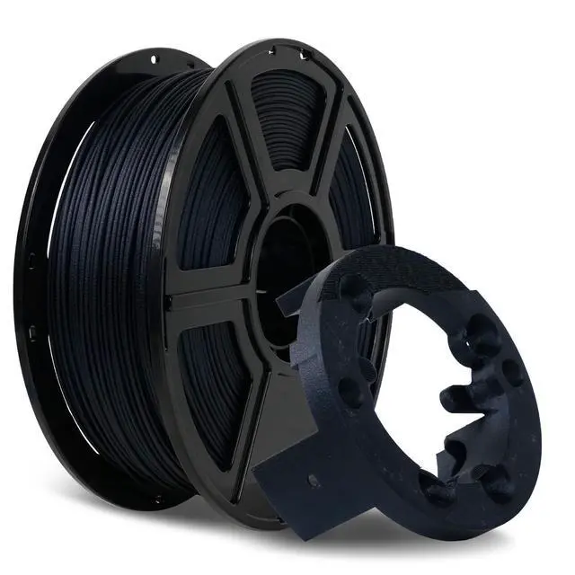 Alt view image 7 of 12 - Carbon Fiber PLA Filament 1.75mm Midnight Blue, Reinforced 3D Printer Filament 1kg, Lightweight & High-Strength PLA-CF Filament, Strong & Easy to Print