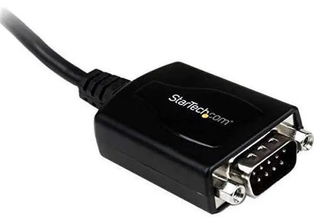 Alt view image 9 of 10 - 1 ft. USB to RS232 Serial DB9 Adapter Cable with COM Port Retention - Up to 920 kpbs USB A to DB9 Serial Adapter , TAA (ICUSB232PRO)