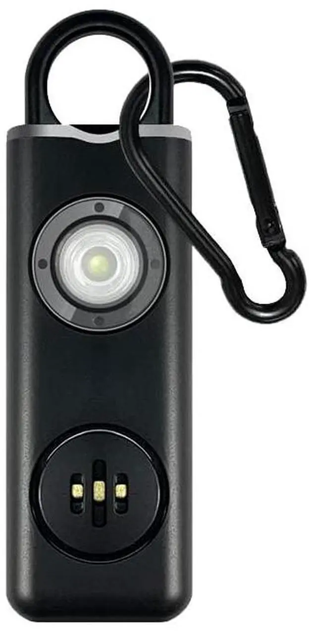 Main image of Defense Alarm, Keychain Personal Safety Alarm for Women, 1 Pk | Loud Siren With Pull-Pin Activation, Built-In Flashlight And Reusable Keychain Clip For School, Travel And Daily Carry