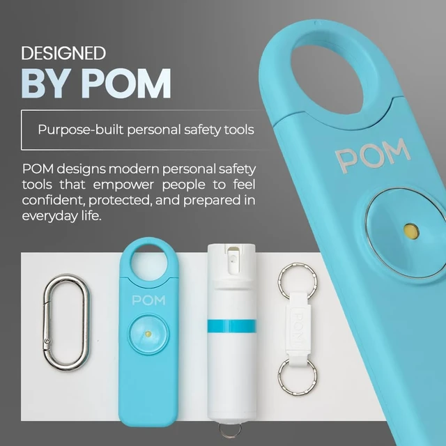 Alt view image 5 of 7 - Personal Safety Alarm for Women 130dB Loud Emergency Siren, USB-C Rechargeable with Bright LED Flashlight, Portable Keychain Design for Self Defense, Purse, Backpack & Travel (Aqua)