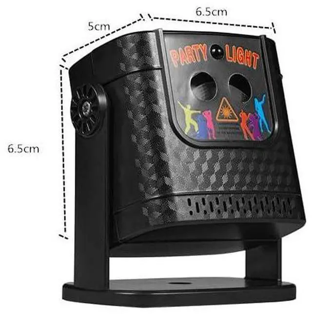 Alt view image 7 of 7 - Party Lighting, Dj Disco Lights, stroboscopic Sound Control Laser Lights, projectors and Remote Control, Bars, KTVS, Karaoke, Family Gatherings, Holiday Revelry, on-site Display of Small Gifts