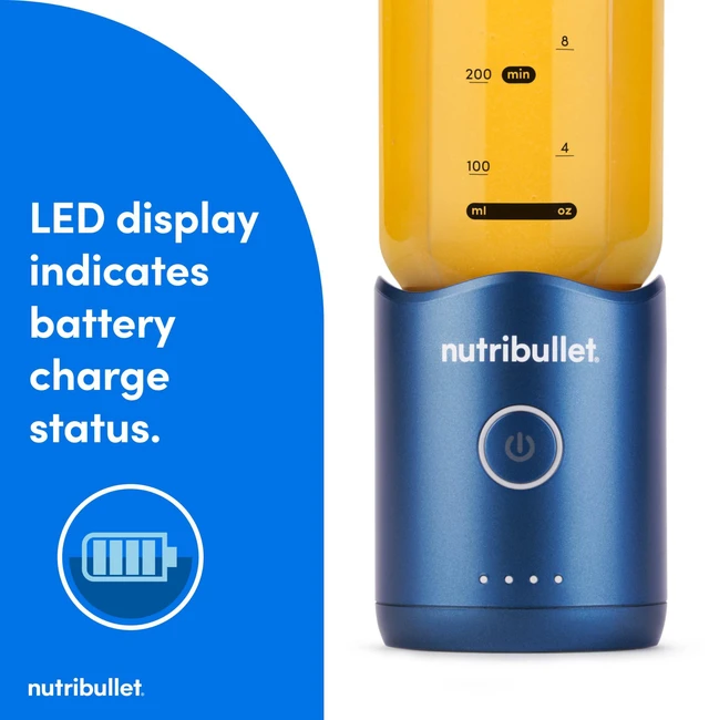 Alt view image 4 of 7 - Flex portable blender NBPB50200BB, Sapphire Blue