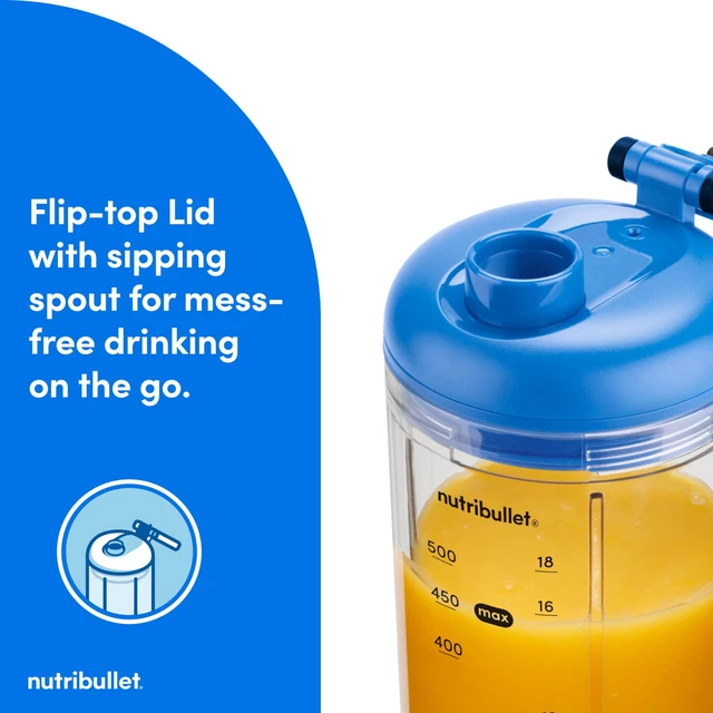 Alt view image 5 of 7 - Flex portable blender NBPB50200BB, Sapphire Blue
