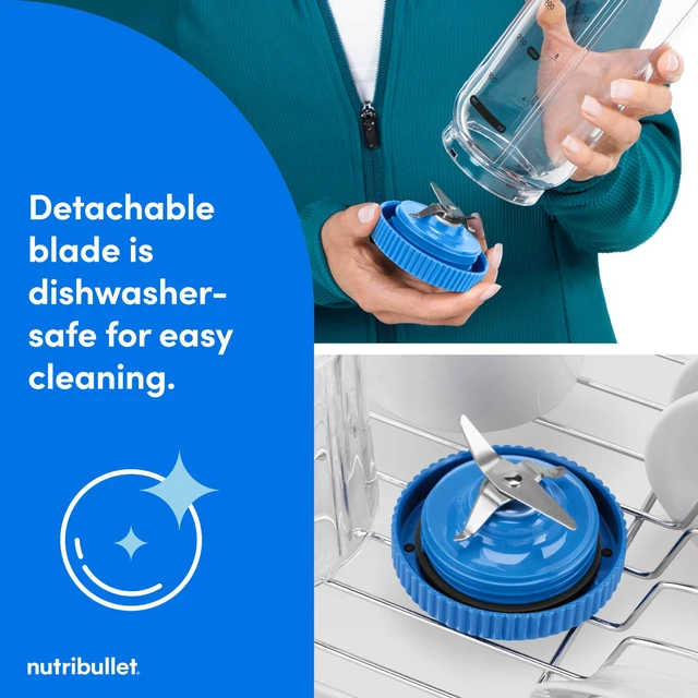 Alt view image 6 of 7 - Flex portable blender NBPB50200BB, Sapphire Blue