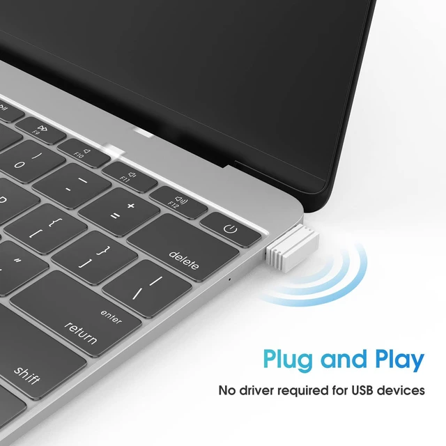 Alt view image 4 of 7 - Slim Silent Wireless Mouse, Rechargeable Ultra-Thin Ergonomic Design, 2.4G Portable Computer Mouse for Office, Home, Notebook, MacBook, Windows Jiggler