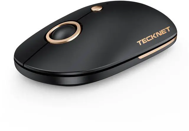 Main image of Wireless Mouse, 2.4G Computer Mouse for Laptop, 4800 DPI Silent Mouse with USB Receiver, Slim Portable Travel Mouse Compatible with MacOS Windows Android PC Chromebook, 18 Months Battery Life