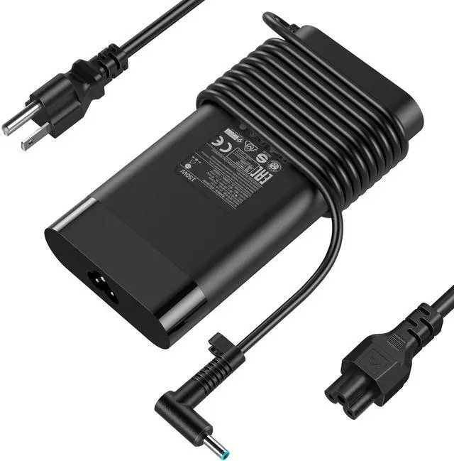Alt view image 2 of 7 - Charger Compatible with HP ZBOOK Victus 4.5mm Blue Tip 150W Adapter | Compatible with ZBook 15 16 17 15U 15V G3 G4 G5 G6 G7 G8 G9 ZBook Firefly 15 Victus 15 Studio G4 G5 G7 G8 G9 G10 G11 OMEN