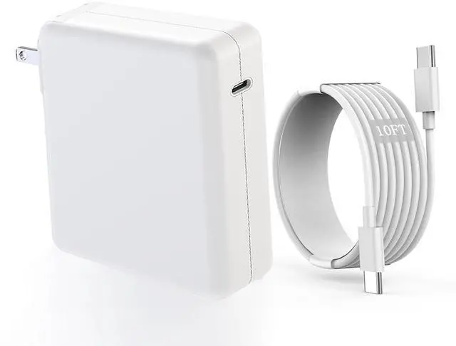 Main image of Macbook Pro Charger 140w USB C Fast Charger Power Adapter with 10Ft Fast Charger Cable, Compatible MacBook Pro/Mac Book Pro 16 15 14 13 inch, Macbook Air 13 Inch,iPad Pro M1/M2/M3,and All USB C Device