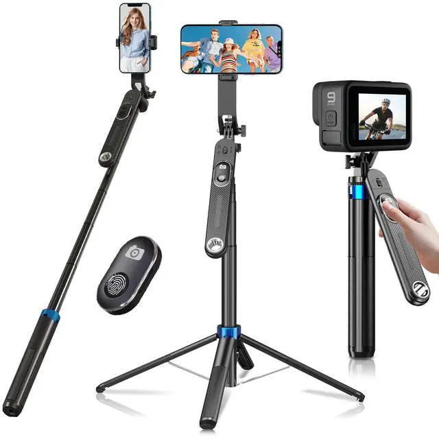 Main image of Selfie Stick Phone Tripod-71 Cell Phone Holder with Remote
