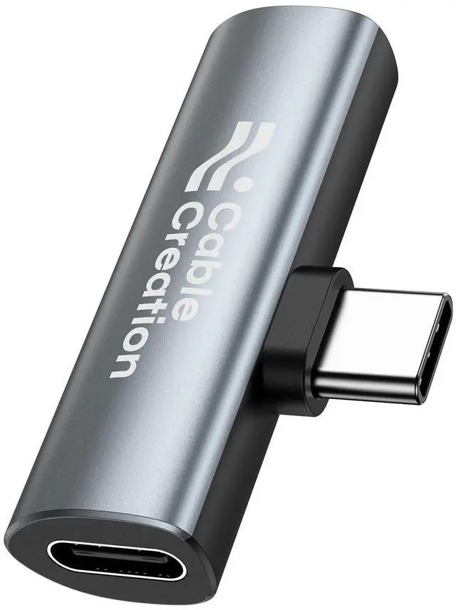 Main image of Type C Aux Cord Adapter with PD 60W Fast Charging Splitter