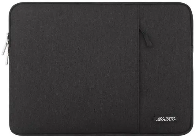 Main image of Laptop Case 18.5 inch, 18-18.5 inch Laptop Sleeve Compatible with ASUS Gaming Monitor HP Dell Lenovo Notebook, Polyester Vertical Computer Sleeve Bag with Pocket, Black