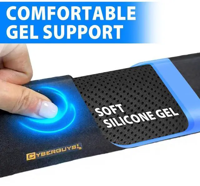 Alt view image 4 of 7 - ! Ergonomic Keyboard Wrist Rest and Mouse Pad Set