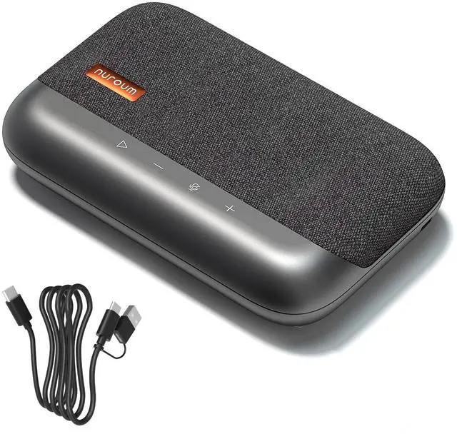 Main image of A05U USB Conference Speaker and Microphone, Wired Speakerphone, 360° Noise Cancelling Voice Pickup, Stability, Lightweight, for Home Office/PC/Laptop/Destop/Group Meetings