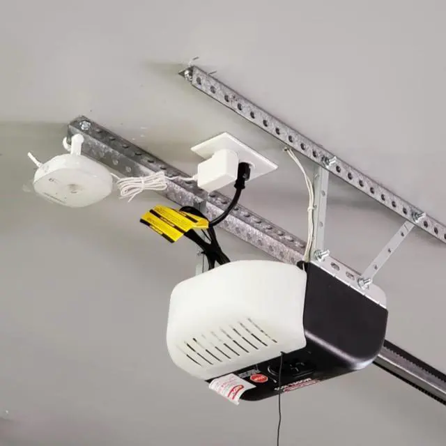 Alt view image 7 of 7 - Mounting Bracket myQ Chamberlain Garage Smart Hub,Smart Garage Control - Wireless Garage Hub,(Only for MYQ-G0401-ES, Not Included Garage Hub), White
