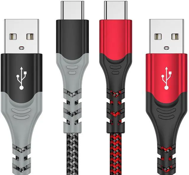 Main image of PS5 Controller Charger Charging Cable 2 Pack 10FT Type C to USB A Data Cord High Speed Sync Wire for PlayStation 5 DualSense, Xbox Series S X Core, Elite Series 2, NS Switch Lite, Pro Controller