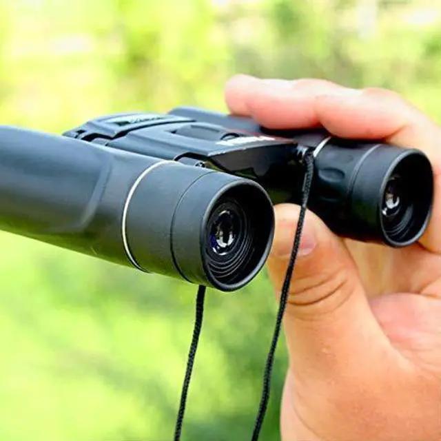 Alt view image 4 of 7 - 500x25 HD Powerful Binoculars 5000M Long Range Folding Mini Telescope Professional Hunting Telescope Zoom Military HD BAK4 FMC Optics for Hunting Sports Outdoor Camping Travel Outdoor Gifts