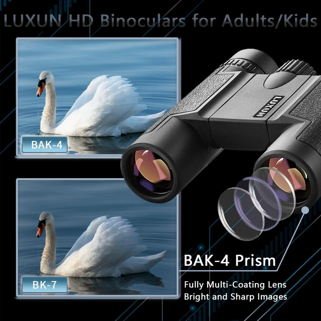 Alt view image 3 of 6 - Compact Binoculars for Adults Kids, 15x25 Mini Binoculars High Powered, Small Binocular for Bird Watching, Cruise Ship, Travel, Hiking,Camping