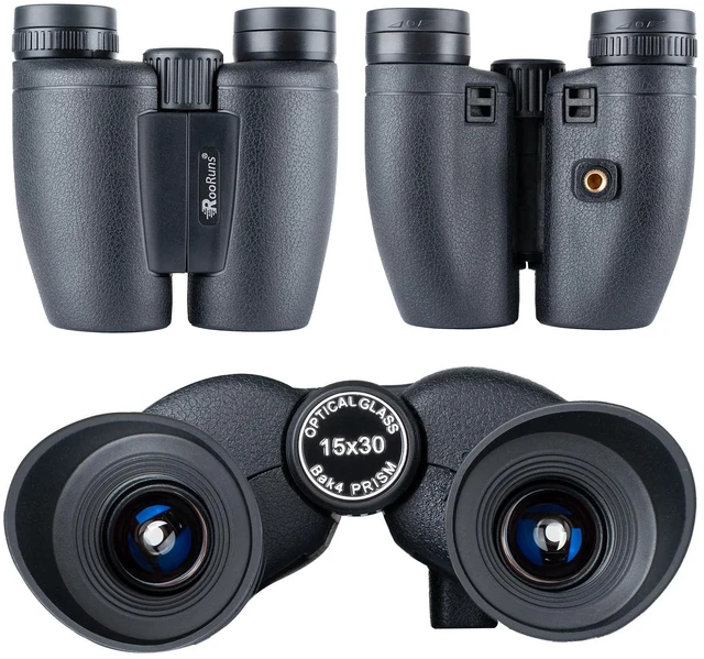 Alt view image 7 of 7 - 15x30 Binoculars for Adults High Power, Compact HD Waterproof Binoculars BAK4 Prism Binoculars with Low Light Night Vision, for Bird Watching Hunting Travel Cruise Ship Camping and Hiking