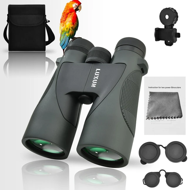 Main image of 12x50 High Powered Binoculars for Adults Hunting, Binoculars with Long Range BAK4 Prism FMC Prisms, for Hunting Bird Watching Hiking Travel Cruise Trip,Green