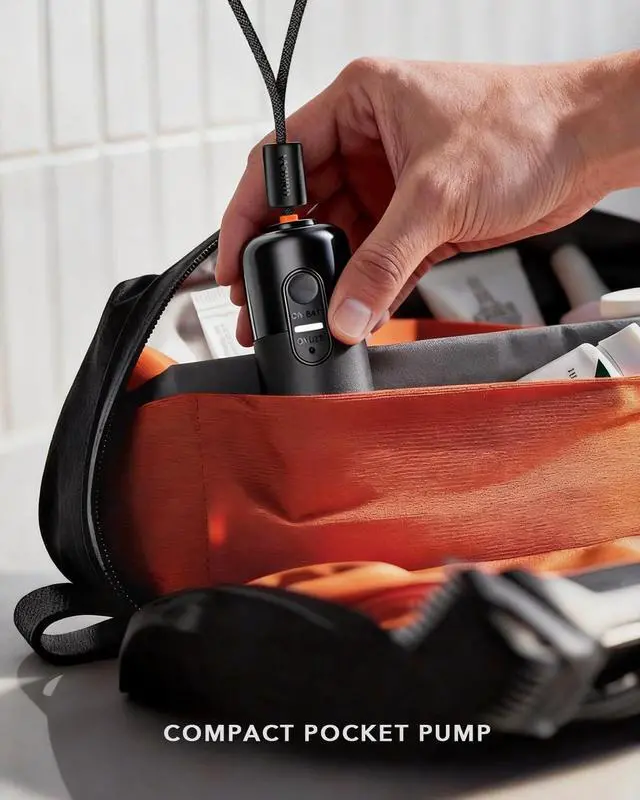 Alt view image 7 of 7 - Ultra 15 Pack Vacuum Bags for Travel with USB & Battery 2-in-1 Rechargeable Air Pump, Compression Storage Bags for Luggage and Home Storage, Space Saver for Clothes, Bedding