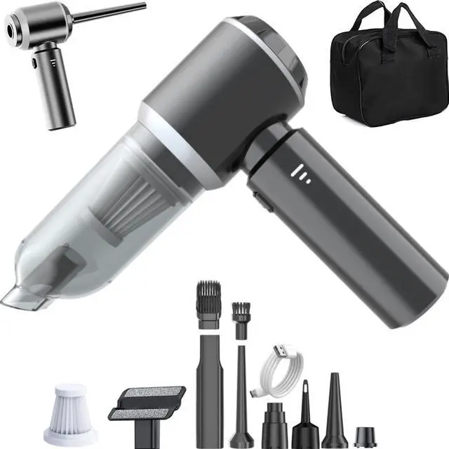 Main image of Car Vacuum Cleaner High Power 20000Pa Cordless Handheld Mini Vacuum & Air Duster for Car & Desk, Home, Office & Camping, Ideal Gift for Men & Women, 6000mAh Battery
