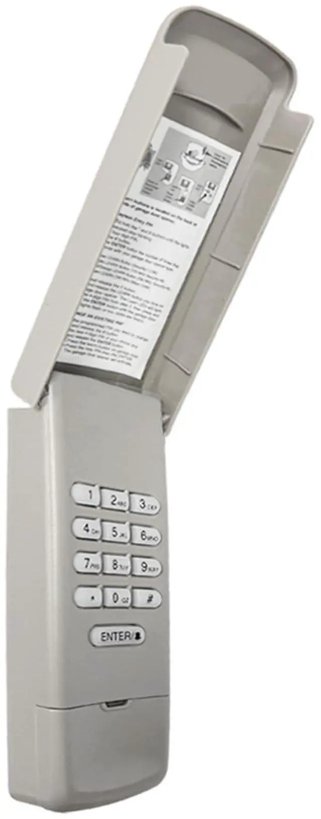 Main image of Garage Door Opener Keypad Compatible with Liftmaster Chamberlain Craftsman Garage Door Opener with 315/390 MHZ Learn Button Since 1993, Replace 877Max 878Max Garage Door Keypad Wireless Keyless Entry